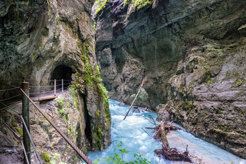 The fascinating Partnach Gorge in Germany