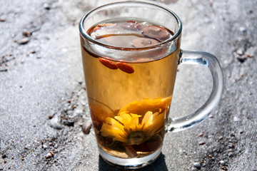 Summer in the glass.