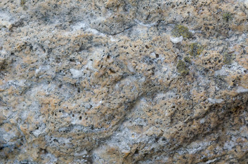 Cracked concrete grey rustic wall background. Grey stone  texture for design with copy space 