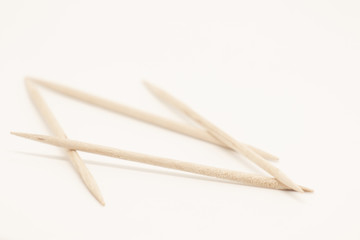 chopsticks isolated on white background