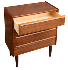 Wooden cabinet, vintage piece of furniture from denmark