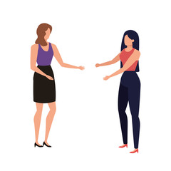 beautiful and young women characters