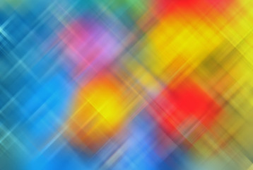 Abstract Vivid Colored Graphic Blurred Background