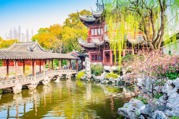 Shanghai Yuyuan Garden. Located in Shanghai, China.