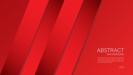 Red abstract background, Geometric vector, graphic, Minimal Texture, cover design, flyer template, banner, web page, book cover, advertisement, printing template, decoration wallpaper.