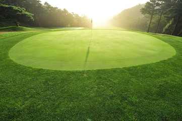 골프장.골프. 스포츠. 아침.풍경.새벽.안개. 신도시. 분양. 분양권. 