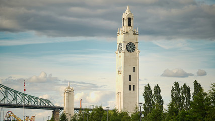 Obraz premium Clock tower Montreal