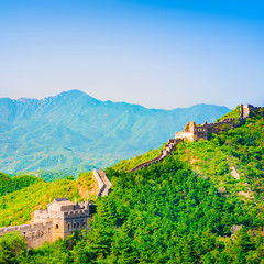 Fototapeta na wymiar The Great Wall of China.