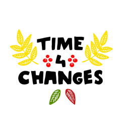 Vector cartoon style fall design