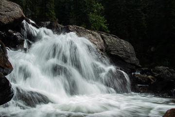 waterfall in forest