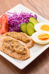 豚肉のソテーマスタードソース