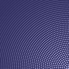 abstract blue halftone background, vector illustration