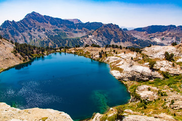 Lamoille Lake in the Ruby Mountains