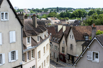 Traditional building in Chartres (France)