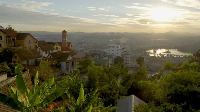 View over the beautiful city of Antananarivo or Tana, capital of Madagascar