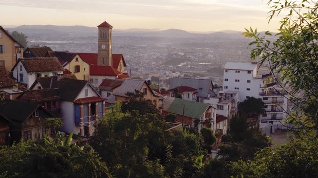 View over the beautiful city of Antananarivo or Tana, capital of Madagascar