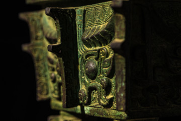 Ding, an ancient Chinese bronze ware