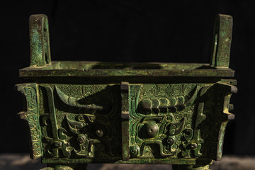 Ding, an ancient Chinese bronze ware
