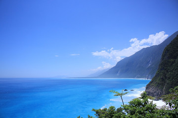 台湾のタロコ渓谷 清水断崖 太魯閣国家公園 Qingshui Cliff Taroko National park in...