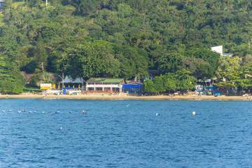 orange beach in balneario camboriu in santa catarina