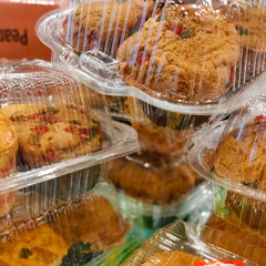 muffins with blueberries