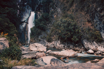 Fototapeta premium Waterfall in motion
