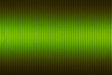 Decorative background green color, striped texture, upper and lower gradient. Wallpaper. Art. Design.