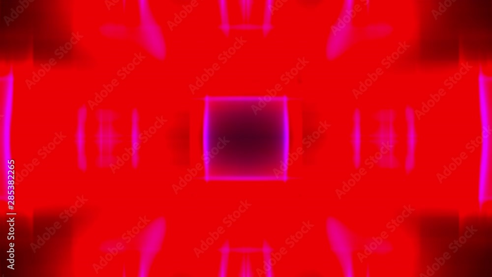 Poster abstract glow of a blurry colored radiance from a square shape, 3d rendering, computer generated bac