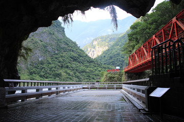 Fototapeta premium 台湾のタロコ渓谷 太魯閣国家公園 Taroko National park in Taiwan