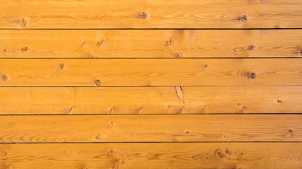 Obraz premium Wooden boards covered with protective paint texture background. The picture aspect ratio is 16: 9. 