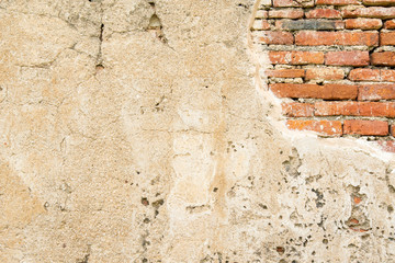 Old brick wall texture . background