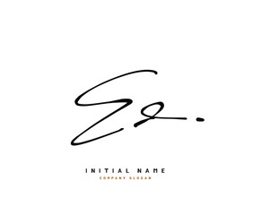 E D ED Beauty vector initial logo, handwriting logo of initial signature, wedding, fashion, jewerly, boutique, floral and botanical with creative template for any company or business.
