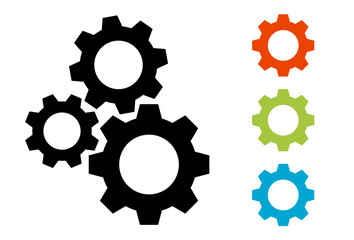 歯車のイラスト素材