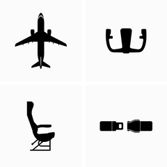 Aircraft and inside ambiance