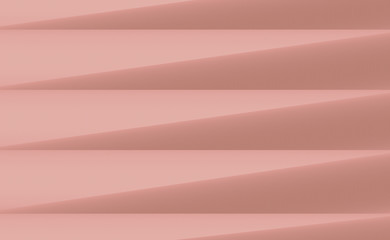 pink ceramic Abstract 3d geometric pattern luxury