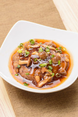 和風キノコハンバーグ