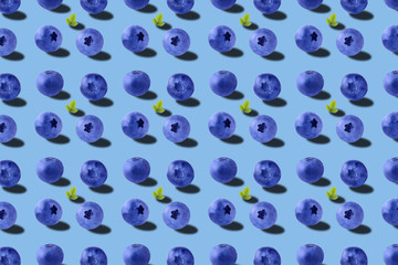 Vivid fruit pattern of fresh berries background