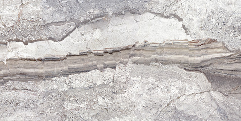 Gray travertine stone surface. Natural stone background