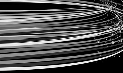 Abstract background of glowing lines bights on black ,Technology background