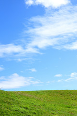 青空と草原／沖縄県