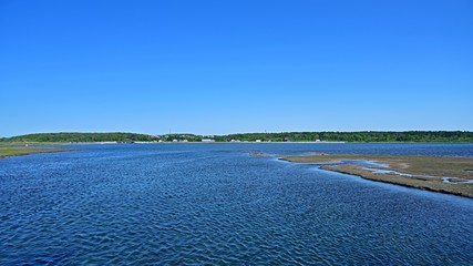 春国岱の遊歩道から見た情景＠根室、北海道