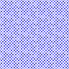 Geometrical square pattern background design - blue abstract vector illustration from diagonal squares