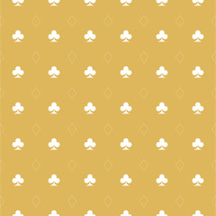 Poker card suit seamless pattern background. Can be used for wallpaper,fabric, web page background, surface texture.Abstract vector backround.