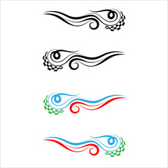 Vehicle Graphics, Stripe : Vinyl Ready Design