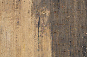 Textured ground surface as background, top view