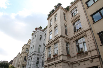 Fototapeta na wymiar Buildings in Cologne, Germany 