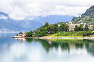 Fototapeta na wymiar Ullensvang, Norway