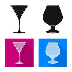 Vector design of form and celebration symbol. Set of form and volume vector icon for stock.