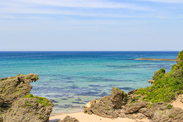 大浜海水浴場　Ohama Beach　山口県長門市　yamaguchiken nagatoshi