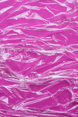 Abstract background made of plastic wrap. Ideal backdrop for your design.